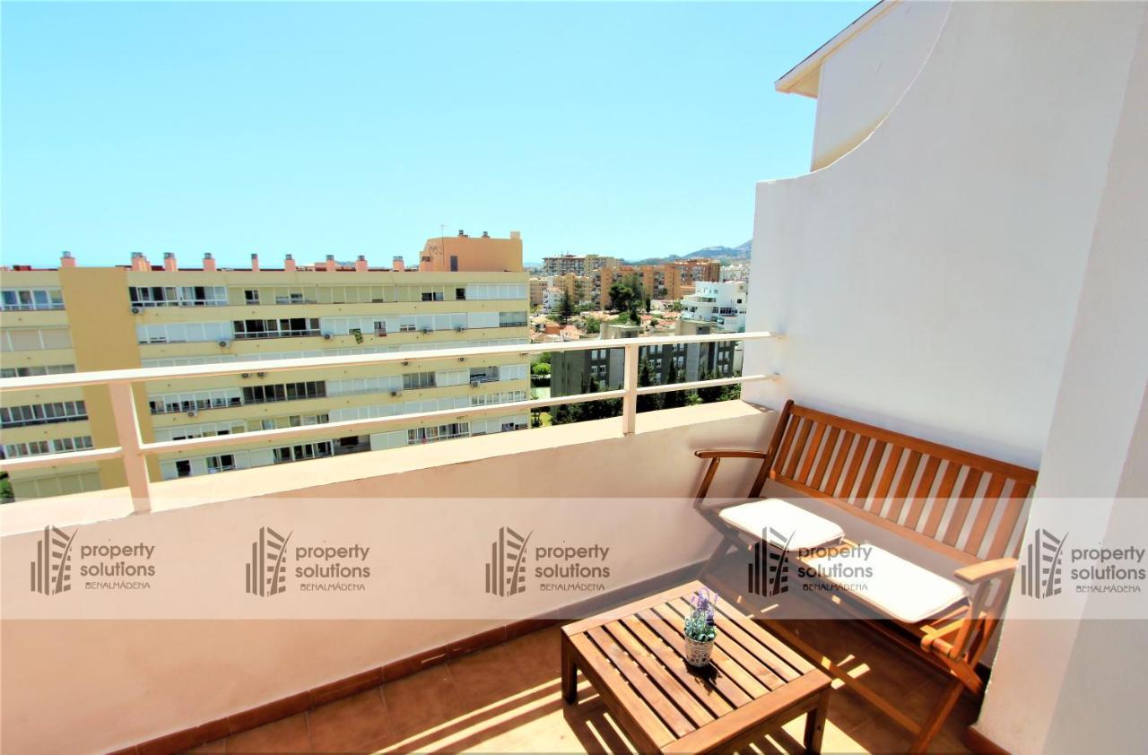 Europark Apartamentos - Atico Con Vista Al Mar- Piscina Y Playa- Excelente Wifi Benalmádena Zewnętrze zdjęcie